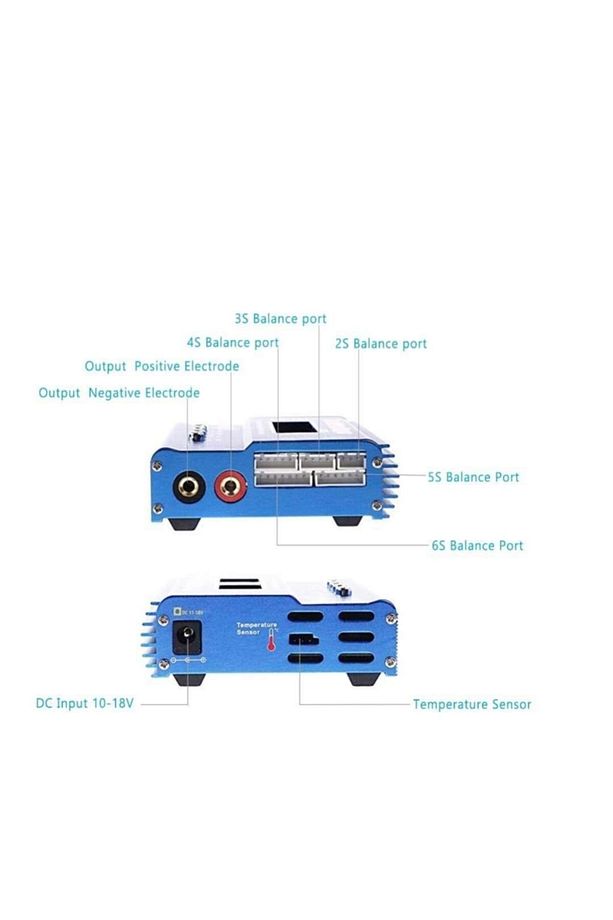Imax B6 80w Rc Lityum Pil Şarj Cihazı 18650 Lityum Pil Şarj - 4