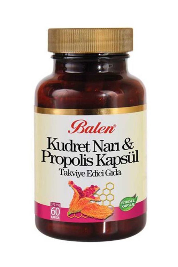 Kudret Pomegranate Propolis Capsule 300 Mg 60 Capsules