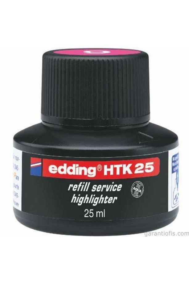 Htk 25 Pembe Fosforlu Kalem Yedek Mürekkebi - 2