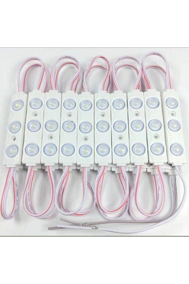 10 Adet Mercek Modul Led Beyaz Renk 1,5 W - 1