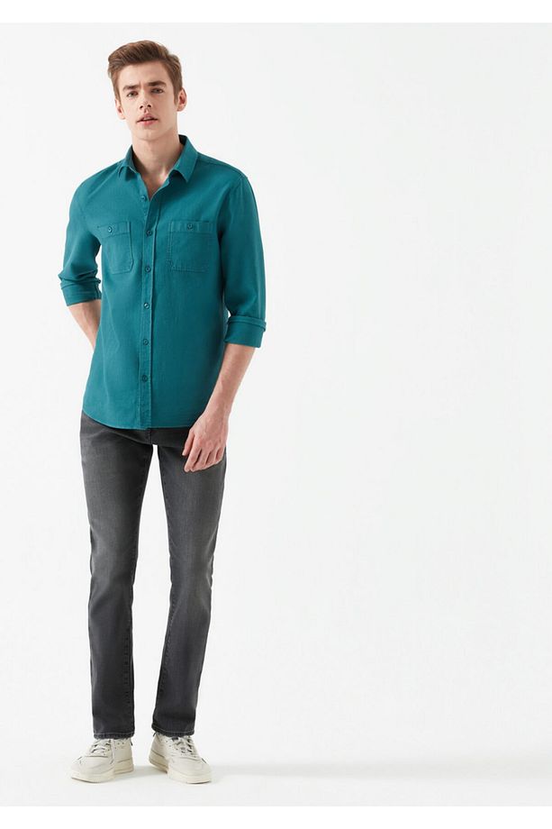 Erkek Jake Gri Jean Pantolon 8842222864 - 2
