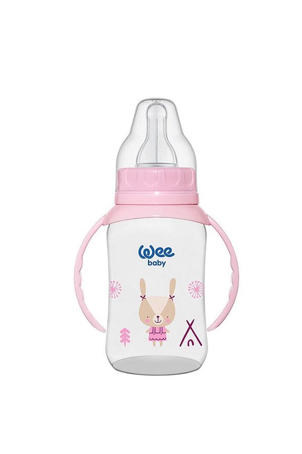 Pembe Klasik Kulplu Pp 6-18 Ay 150 ml Biberon - 1
