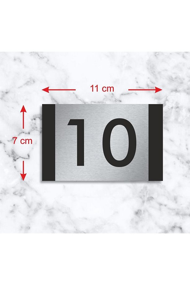 Daire Kapı Numarası No:10 - 1