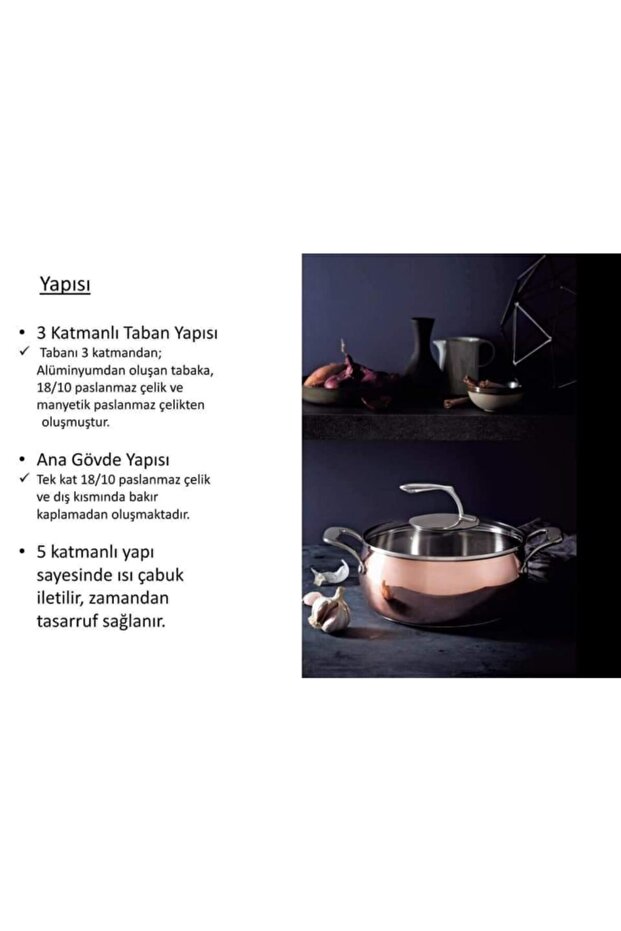 Kuğu Lal Tencere 2.8 Lt - 2