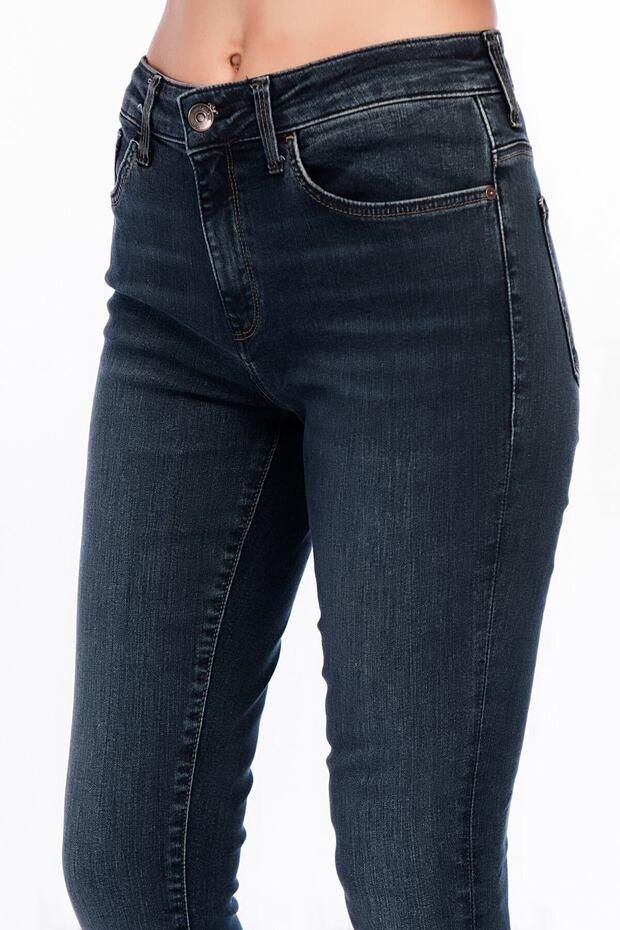Kadın Alıssa Deep Used Glam Jean Pantolon 1067827259 - 3