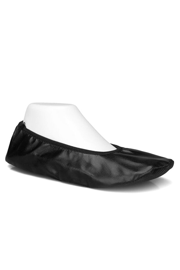 Black Children's Floor-Leg Shoes