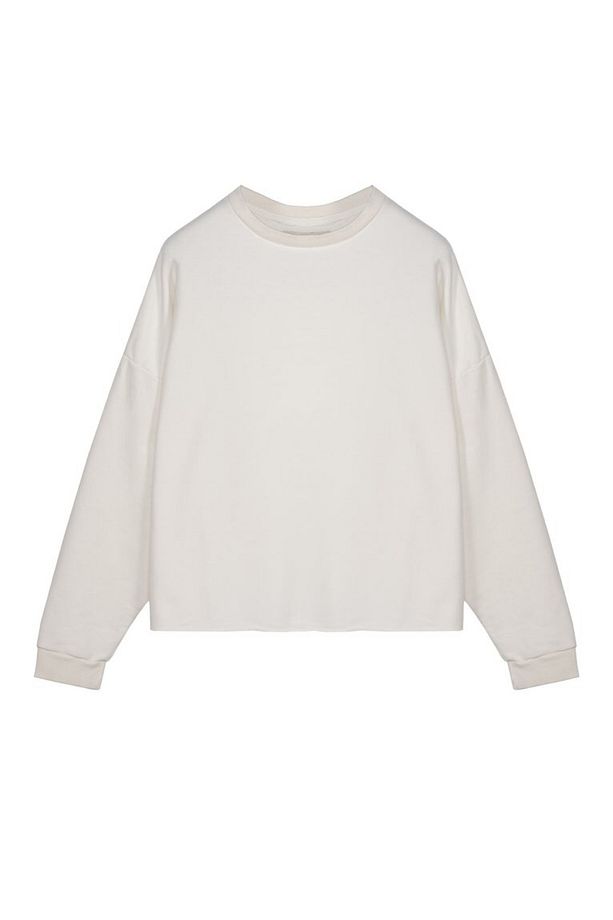 Skye Oversized Ekru Sweatshirt - 3