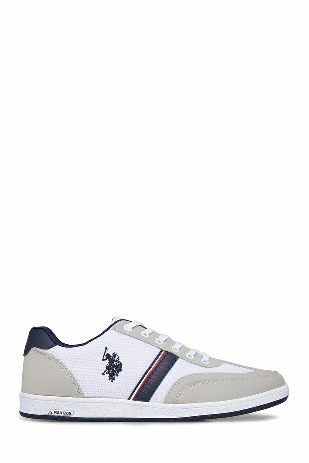 Base. Polo Assn. Kares White Cloth Men's Sneaker Shoes 100248494