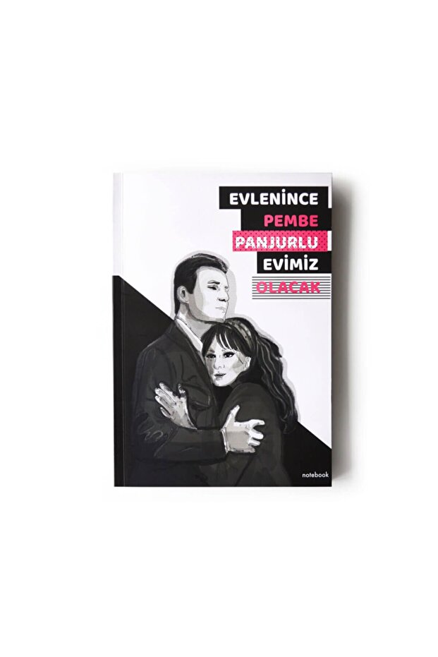 Pembe Panjur Noktalı Defter (A5) - 1