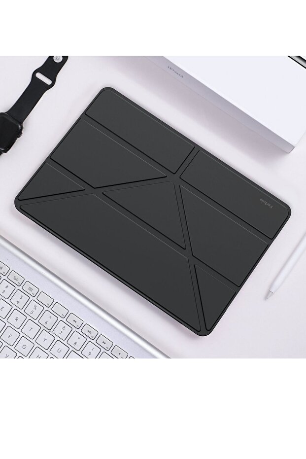 Ipad Pro 12.9 '' 2020 Uyumlu  Hafif Katlanır Akıllı Kılıf - 3
