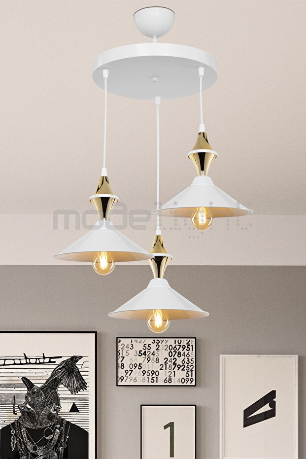 Akses Karo / Krom 3lü Maya Sarkıt - 1