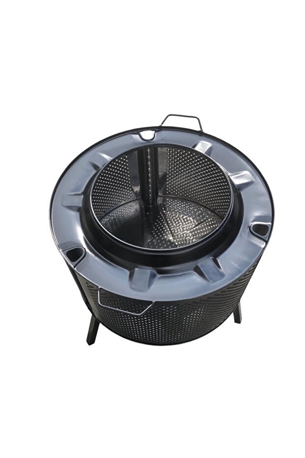 Ateş Çukuru Katlanabilir Ayaklı Altı Kapalı Kulplu - 3