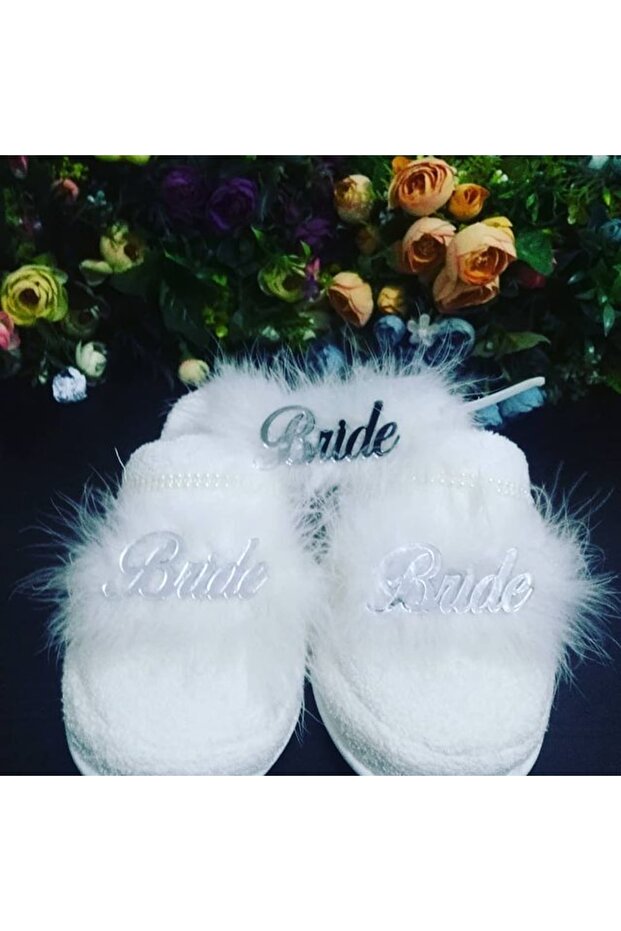 Bride Bridal Slippers and Crown – Slippers – Slippers – Slippers
