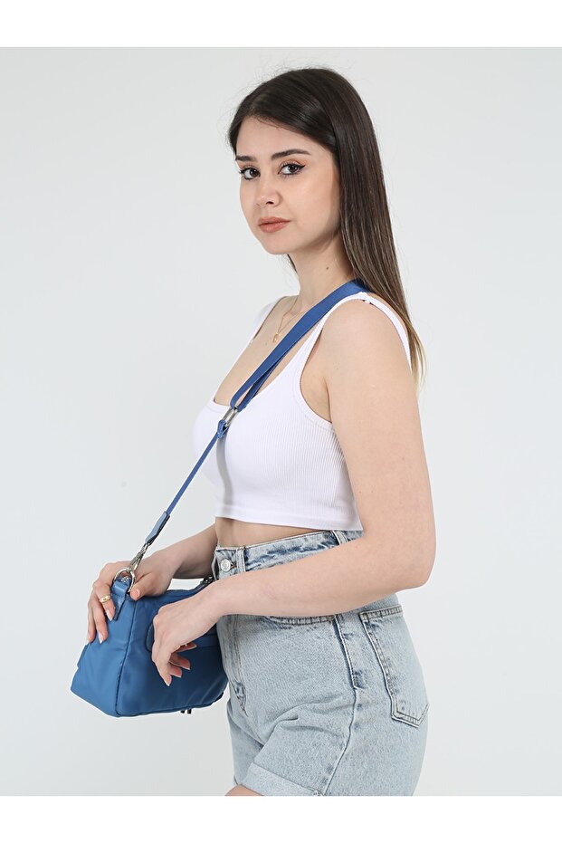 Mavi Çapraz Çanta - 3