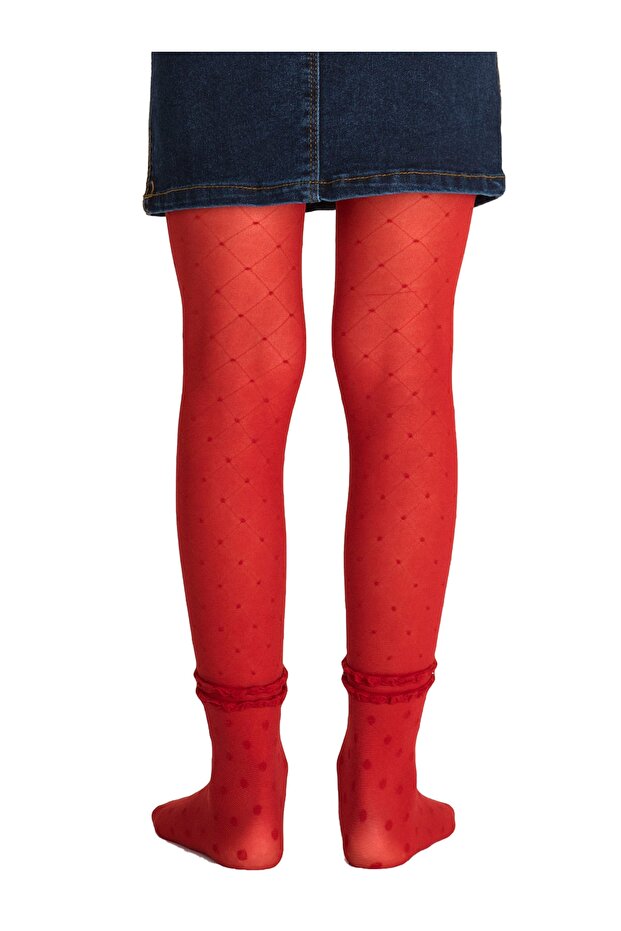 Devojčice, čarape Sa deznom - 1