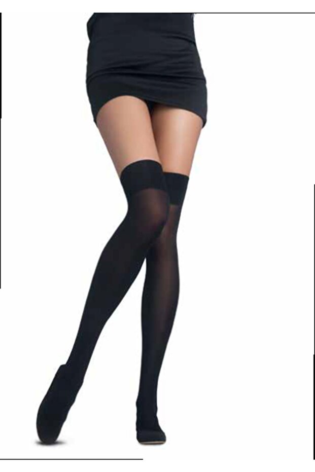 Micro 40 Diz Üstü Çorap - 1