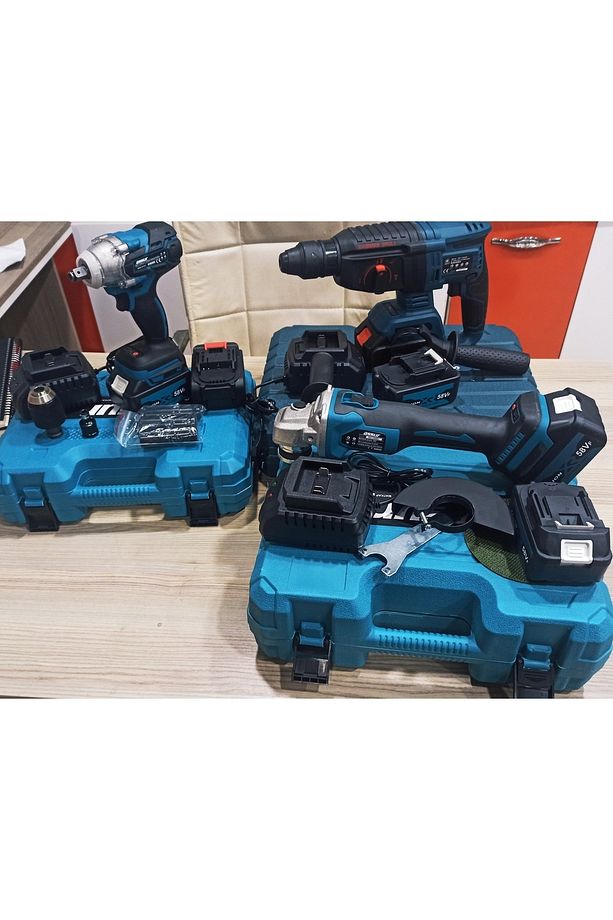 Üçlü Set Şarjlı Matkap Hilti Ispiral - 1