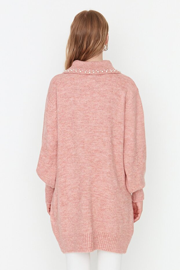 Rosa Strickpullover - 5