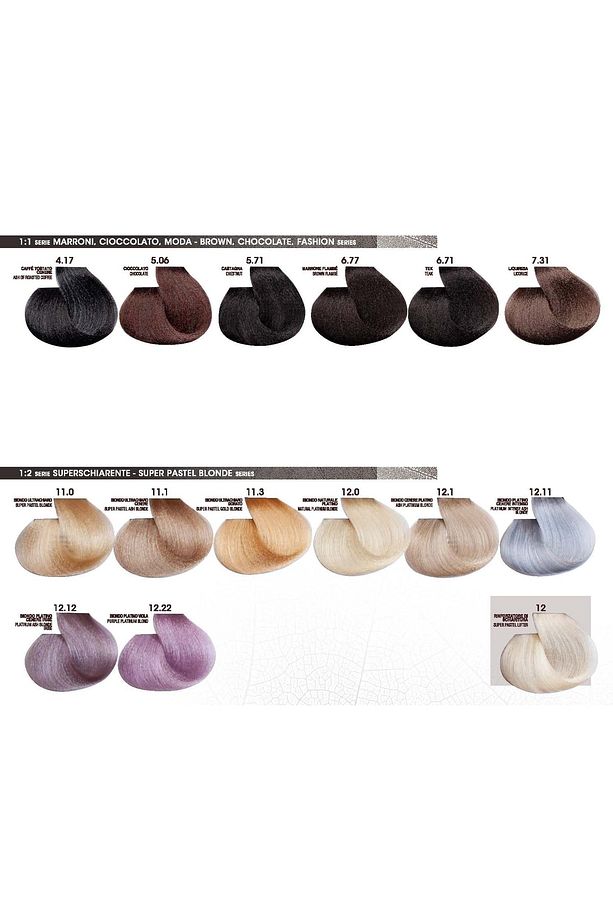 Color Profesyonel Saç Boyası 4.17 Küllü Acı Kahve 100ml - 2