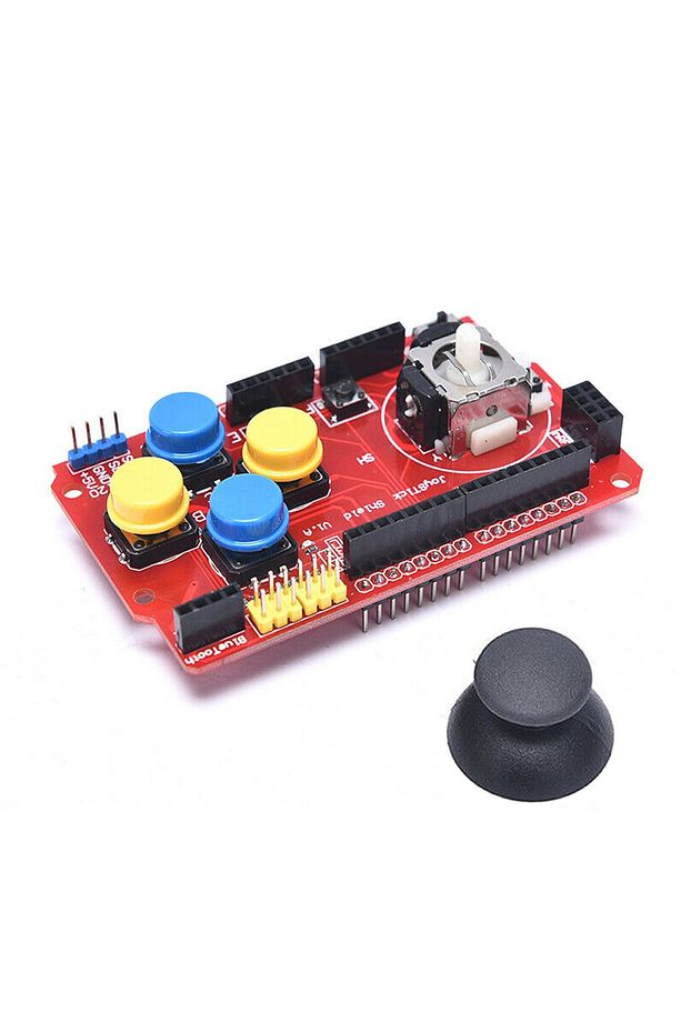 Arduino Joystick I2c Ps2 Nrf24l01 Nokia 5110 Bluetooth Shield - 5