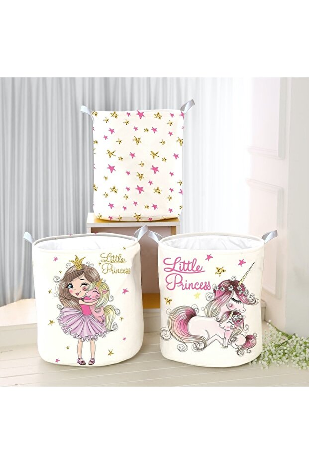 Foldable Felt Multi-Purpose Toy Storage Box Dirty Laundry Picnic Basket