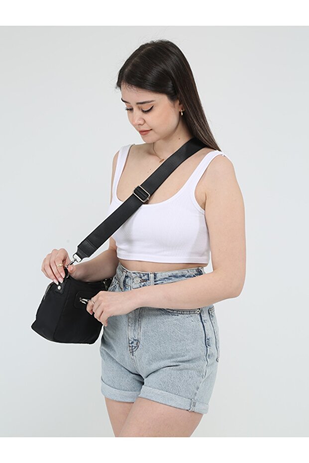 Siyah Çapraz Çanta - 4
