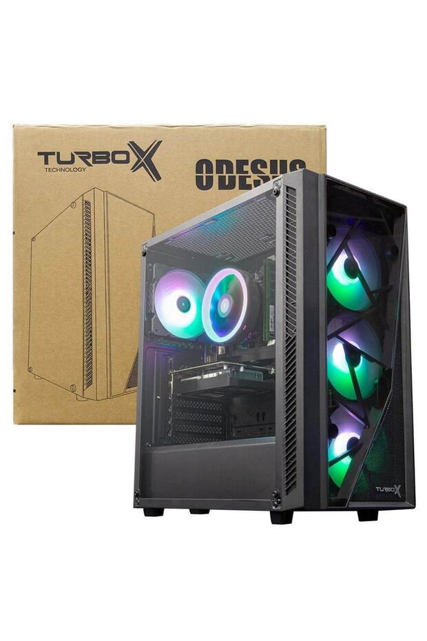 Odesus 4x Argb Fan Usb 3.0 600w 80+ Plus Atx Gaming Bilgisayar Kasası - 6
