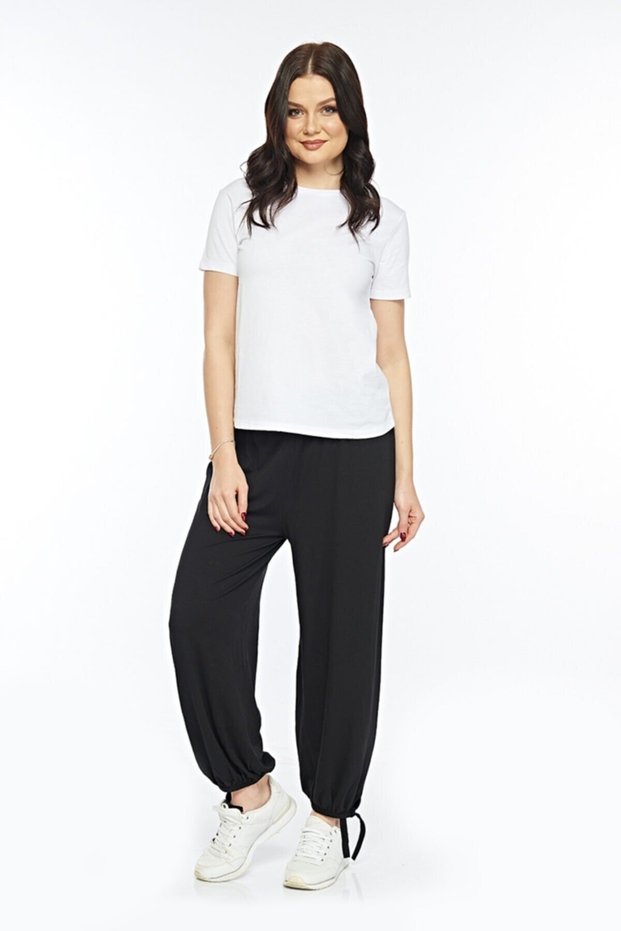Women's Black Loose Trousers Shalwar