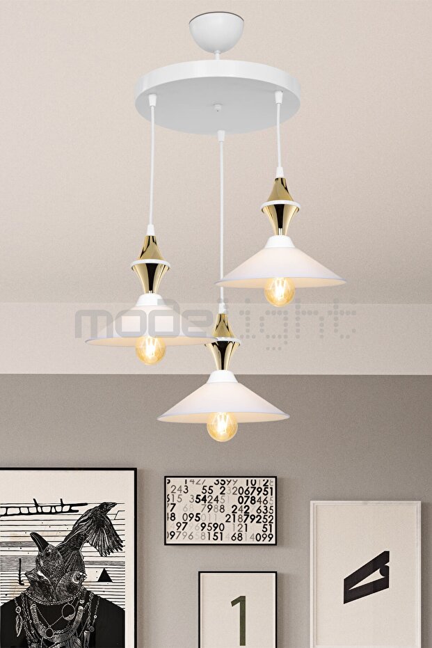 Akses Karo / Krom 3lü Maya Sarkıt - 1