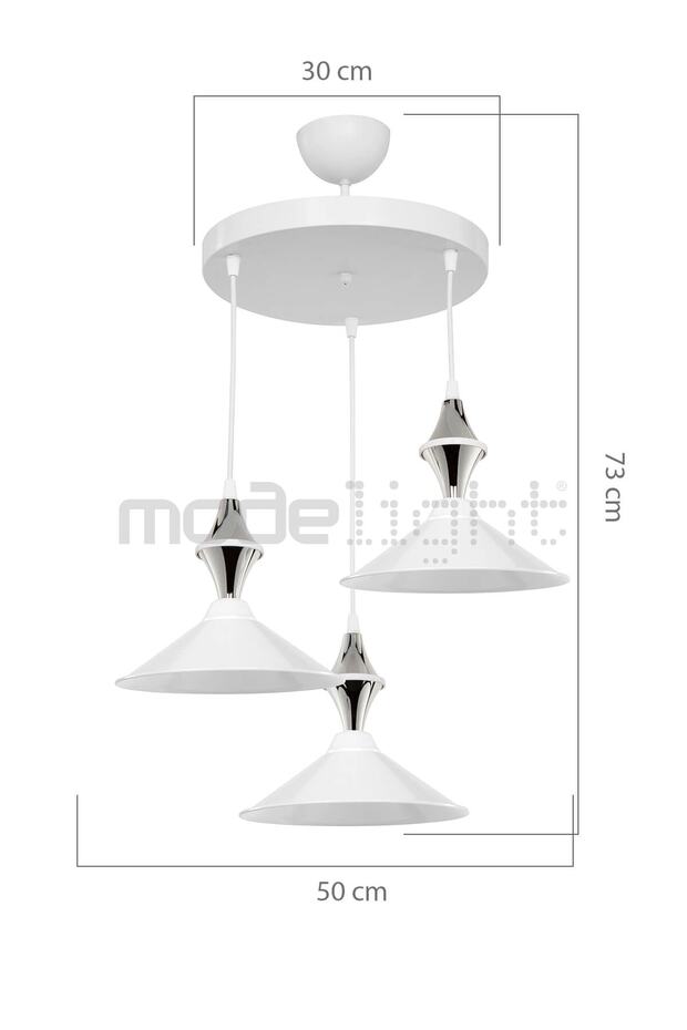 Akses Karo / Krom 3lü Maya Sarkıt - 4