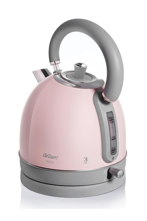 AR3048 Estilo Pembe 2200 W 1.8 lt Çelik Kettle - 1