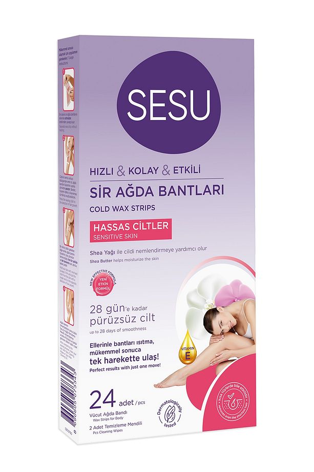 Hassas Ciltler Sir Ağda Bandı 24' Lü - 1