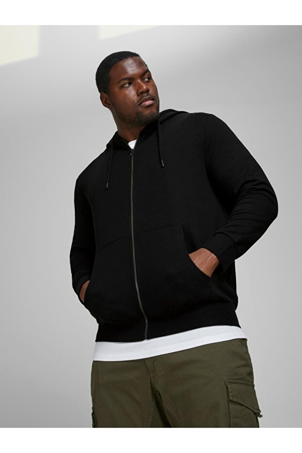 Jjebasıc Sweat Zip Hood Noos Ps