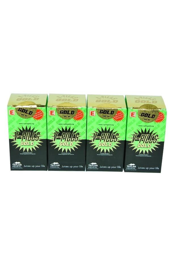 VPills Gold Bitkisel 60 Kapsül 4Kutu - 2