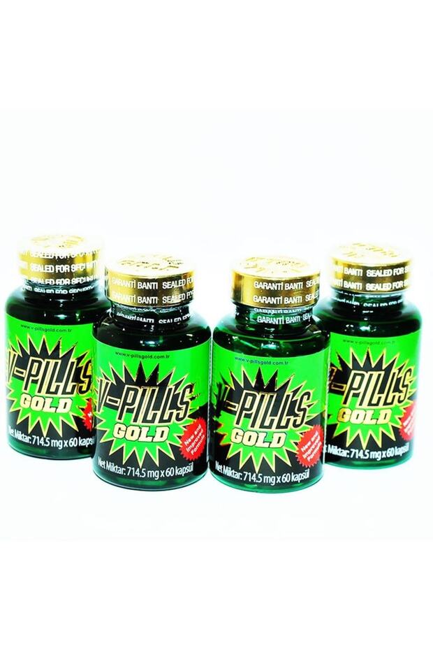 VPills Gold Bitkisel 60 Kapsül 4Kutu - 4