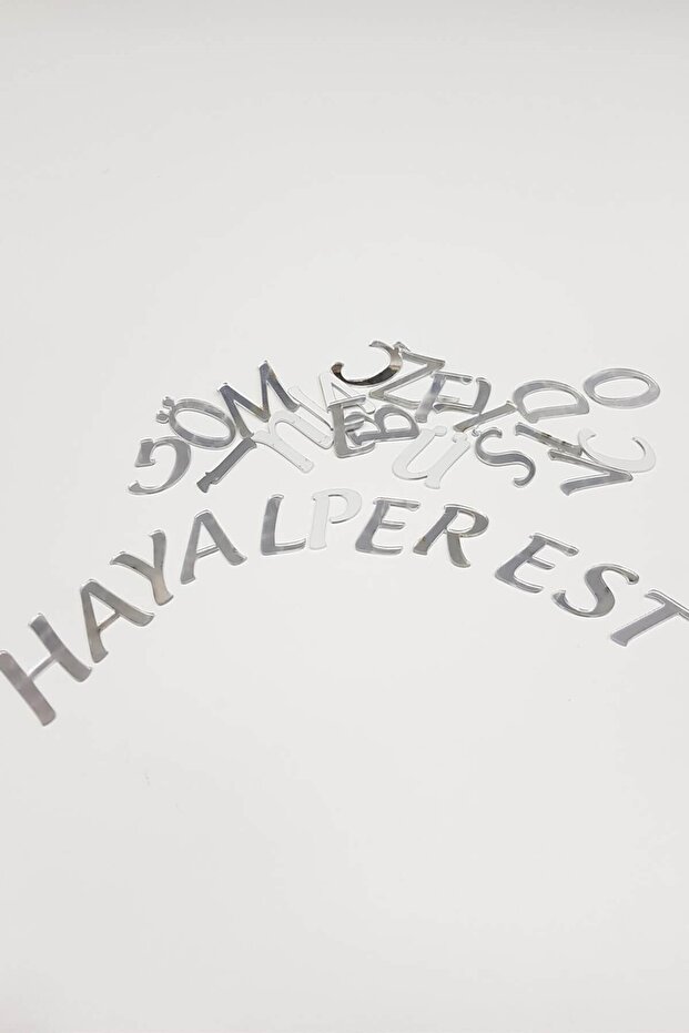 Plexi Mirrored Letter - 1