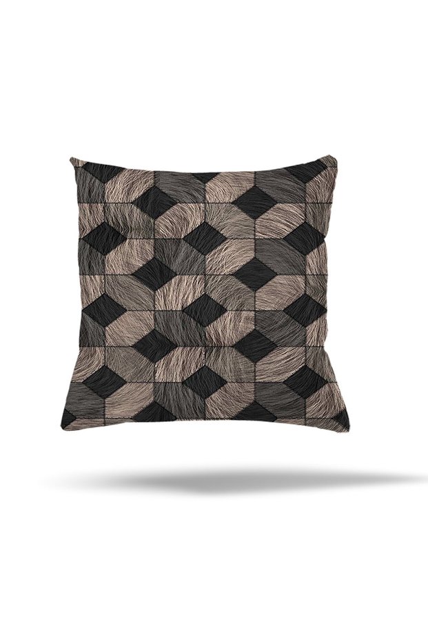 Geometric Pattern Hidden Zippered Pillow Case Throw Pillow Case Seat Pillow Case