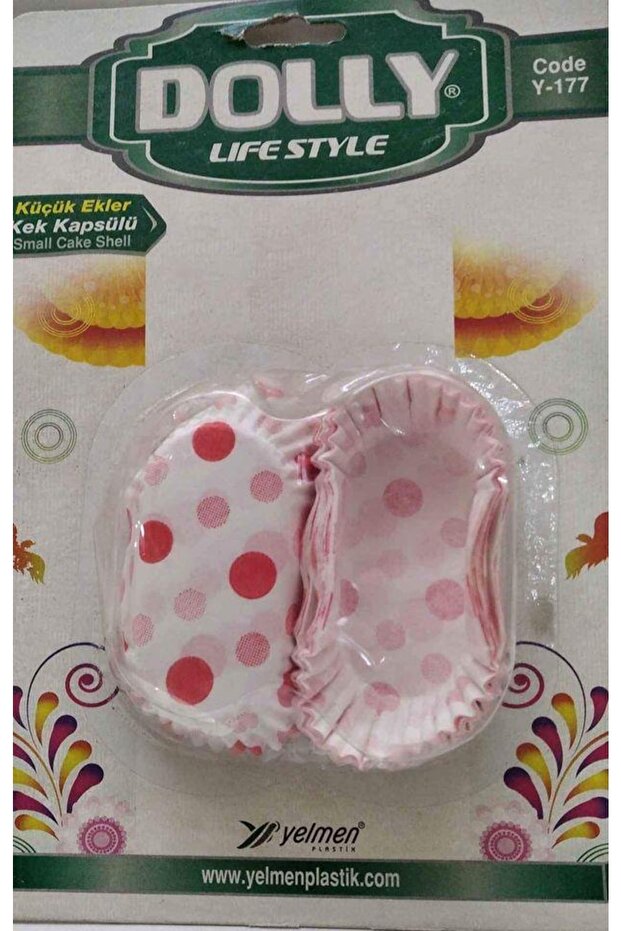 Dolly Life Style Küçük Ekler Kağıt Kek Kapsülü Y-177 D-raf - 1