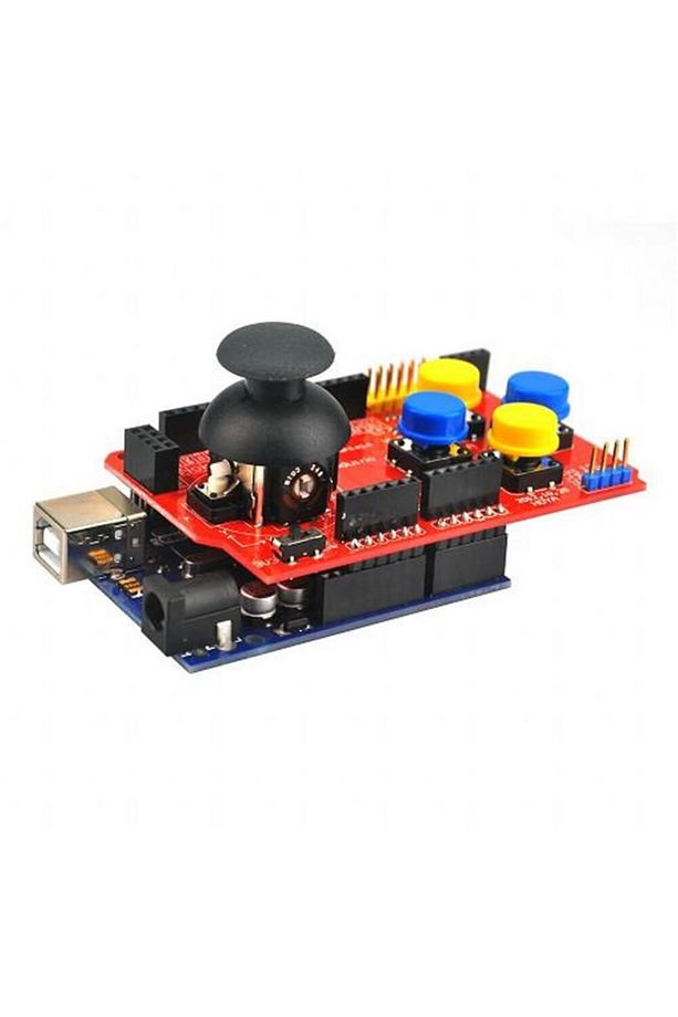Arduino Joystick I2c Ps2 Nrf24l01 Nokia 5110 Bluetooth Shield - 7