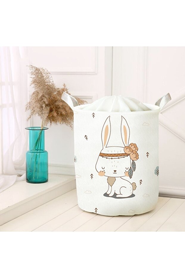 Foldable Felt Multi-Purpose Toy Storage Box Dirty Laundry Picnic Basket