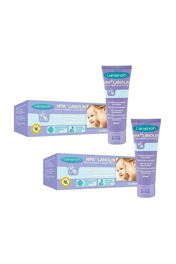 Lanolin Göğüs Ucu 40 Gr. Göğüs Kremi X 2 Adet - 1