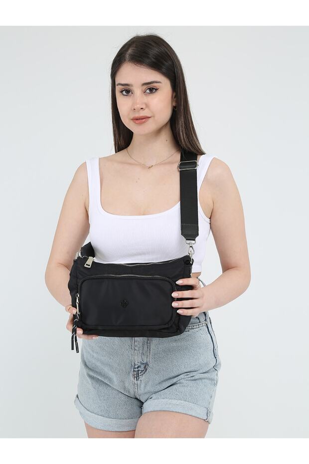 Siyah Çapraz Çanta - 1