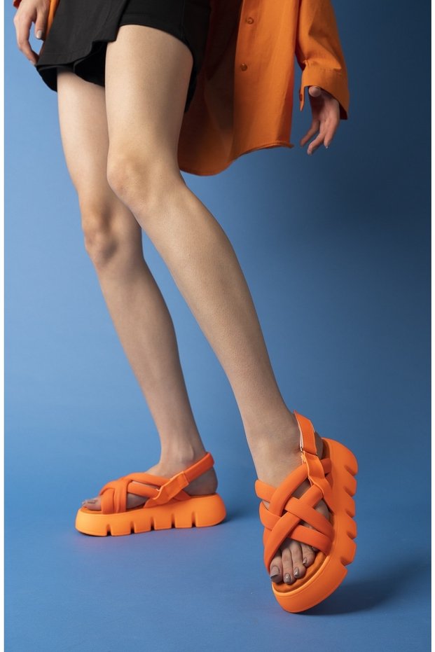 6171 Women's Fuspetli Noen Color Thick Sole Sandals