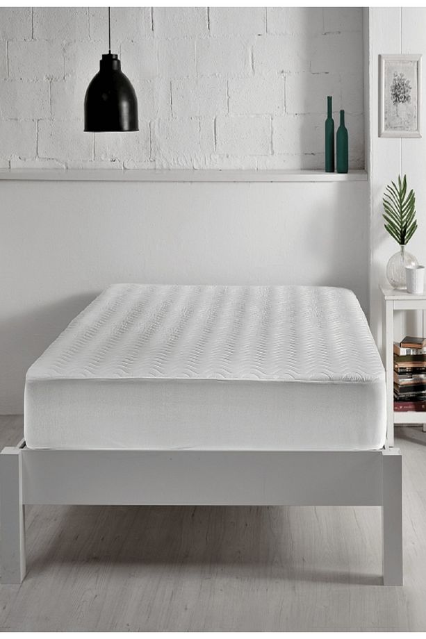 Kapitoneli Fitted Çift Kişilik Yatak Alezi Çift Kişilik - 2