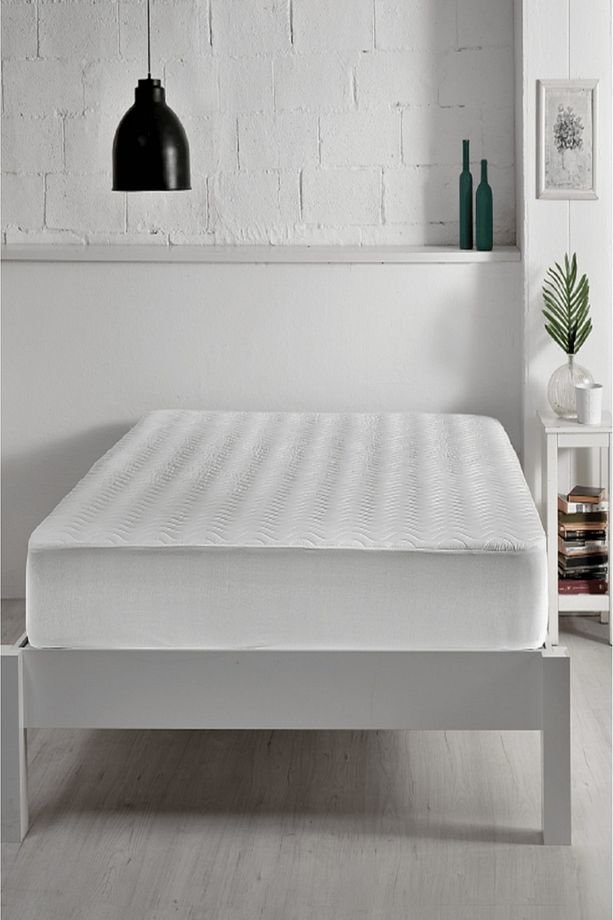Kapitoneli Fitted Çift Kişilik Yatak Alezi Çift Kişilik - 3