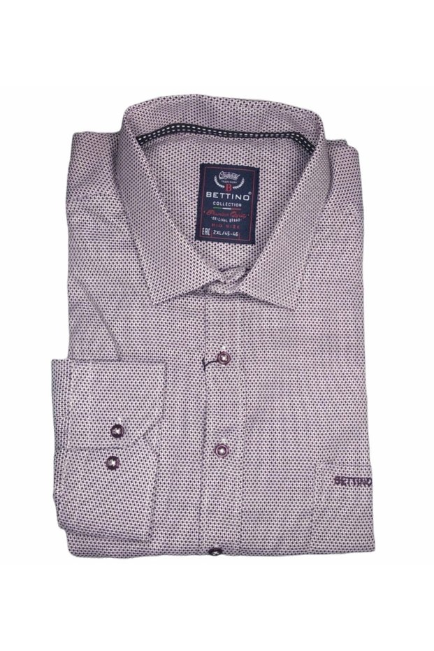 Men's Large Size Oversize Long Sleeve Classic Cut Shirt