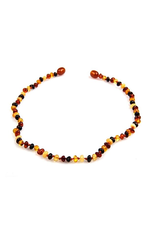 Baby Amber Teeth Necklace Khr-0059-11