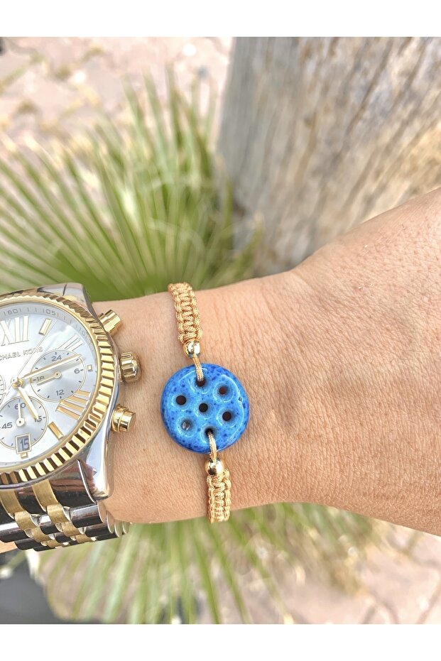 7-Eye Syriac Evil Eye Beaded Bracelet