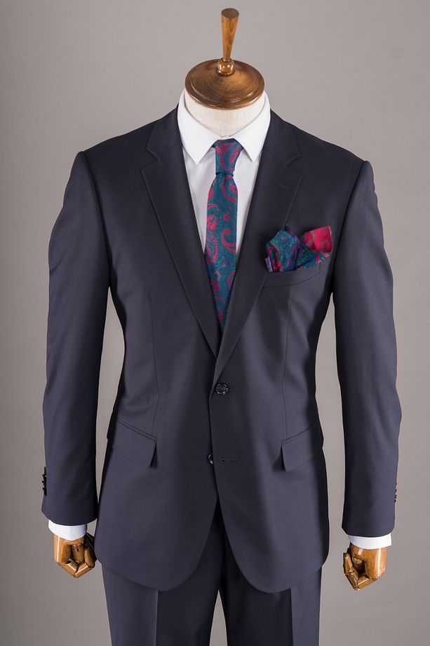 Ccs Regular Fit Koyu Lacivert Takım Elbise - 4