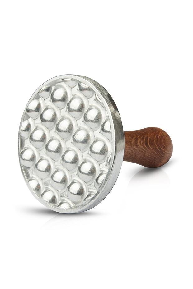 Drop Pattern Cast Christmas Cookie Mold One Piece